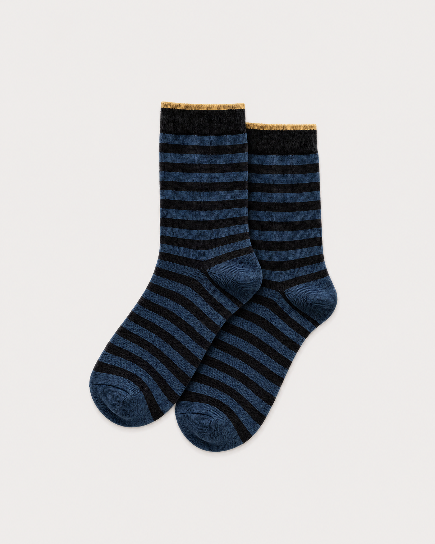 Soft Combed Cotton Stripe Socks
