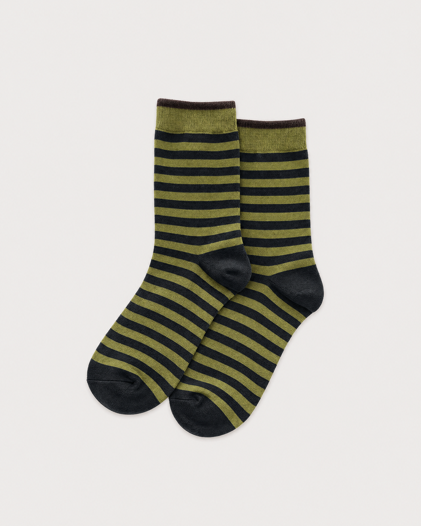 Soft Combed Cotton Stripe Socks